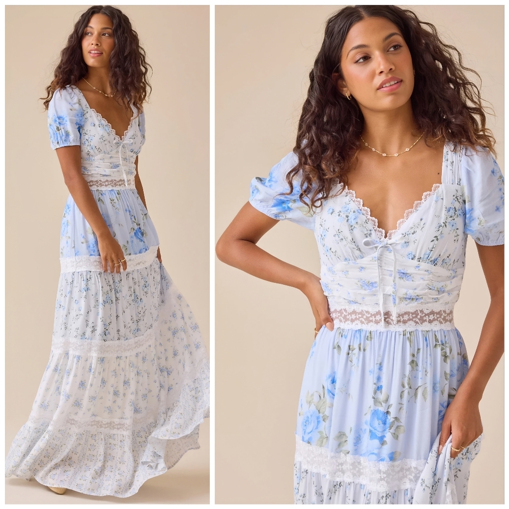 princess polly baby blue dress Women's Floral Dresses 2026 - Cute Mini, Midi & Maxi Styles